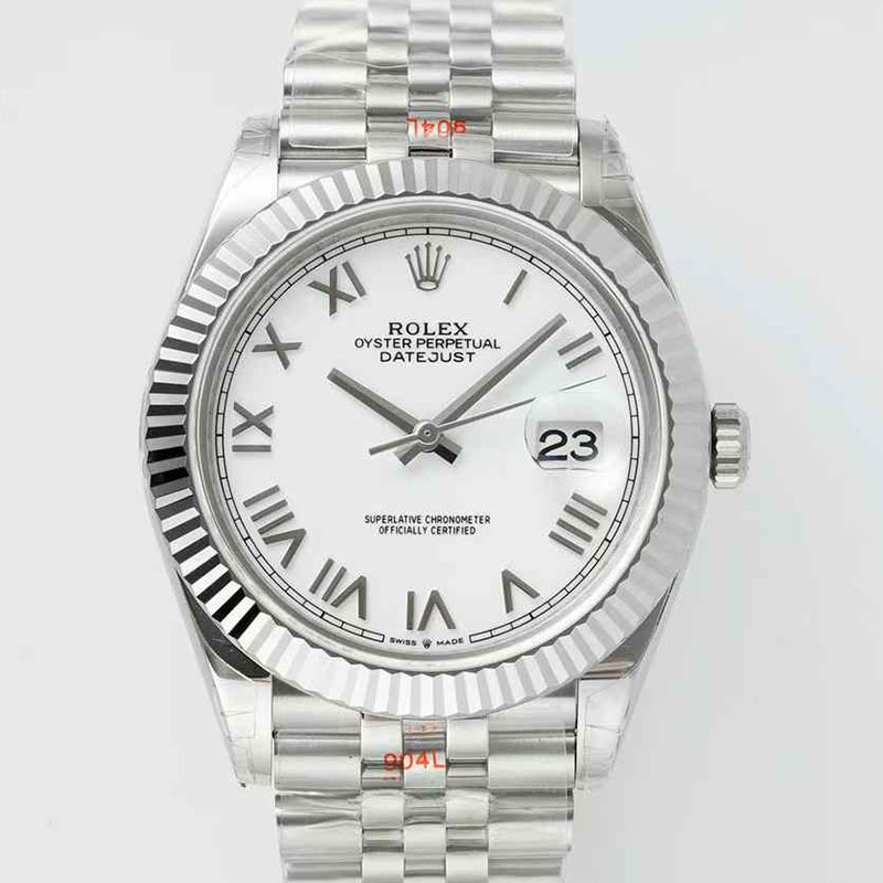 【TW製 ホワイト】ロレックスコピー 126334 デイトジャスト 41mm  
